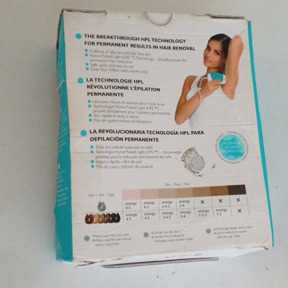 Silk 'n Glide Hair Removal System New In Box - Picture 4 of 6